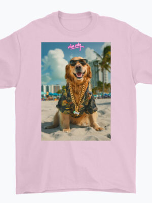 Koszulka Vice City Golden Retriever