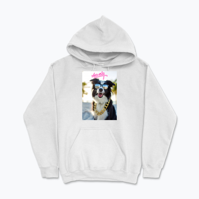 Bluza z kapturem Vice City Border Collie - obrazek 2