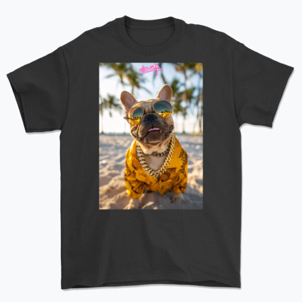 Koszulka Vice City Buldog Francuski - obrazek 2